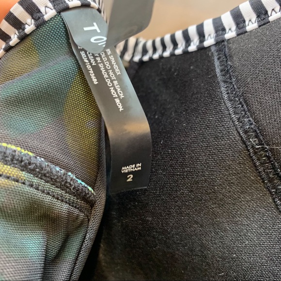 TORRID lemon print matching bikini set, 2X. - Picture 9 of 10